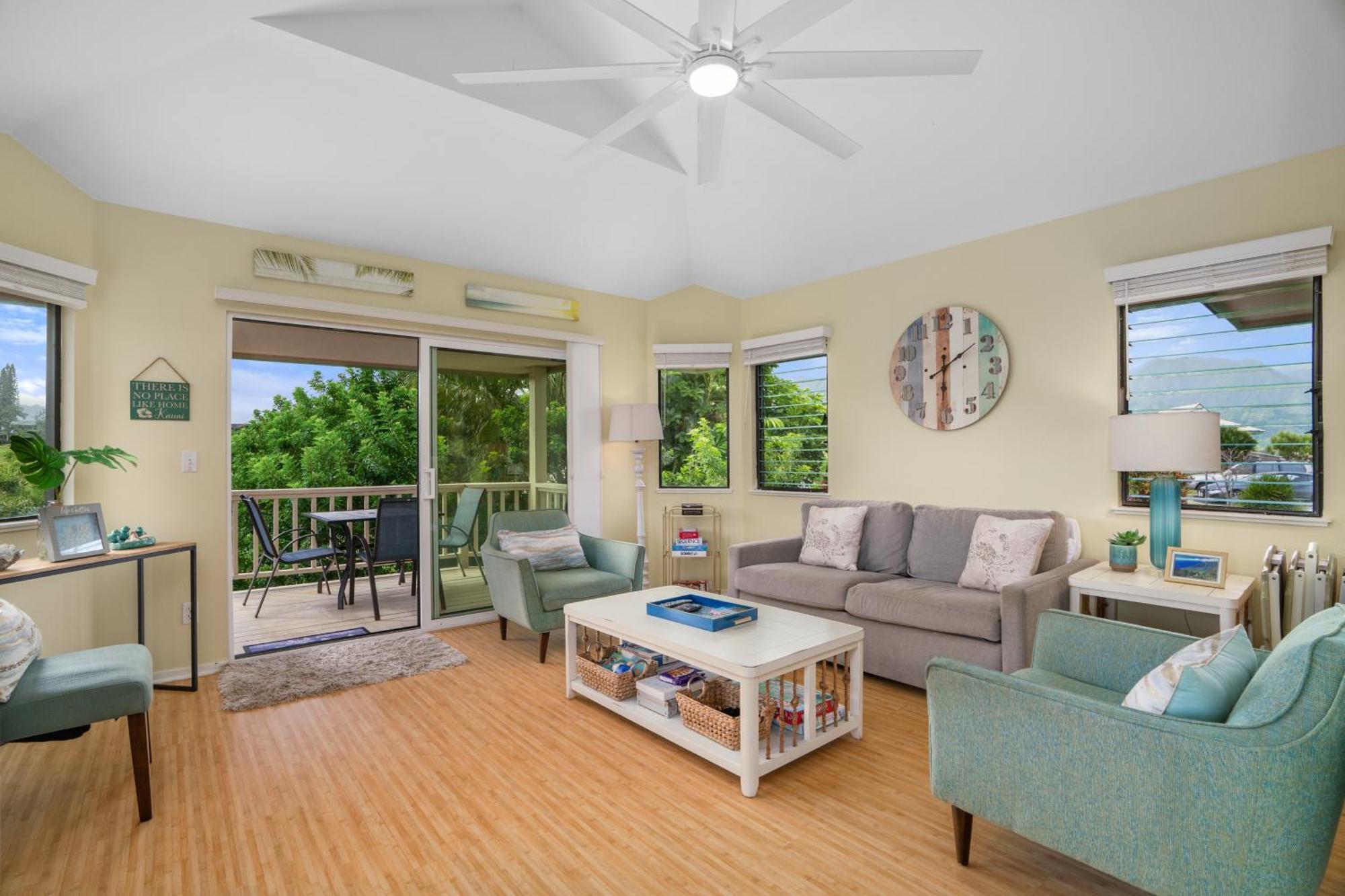 Hanalei Bay Villa Cottage 2Br 2Ba With Mountain Views Hbv24 Princeville Luaran gambar