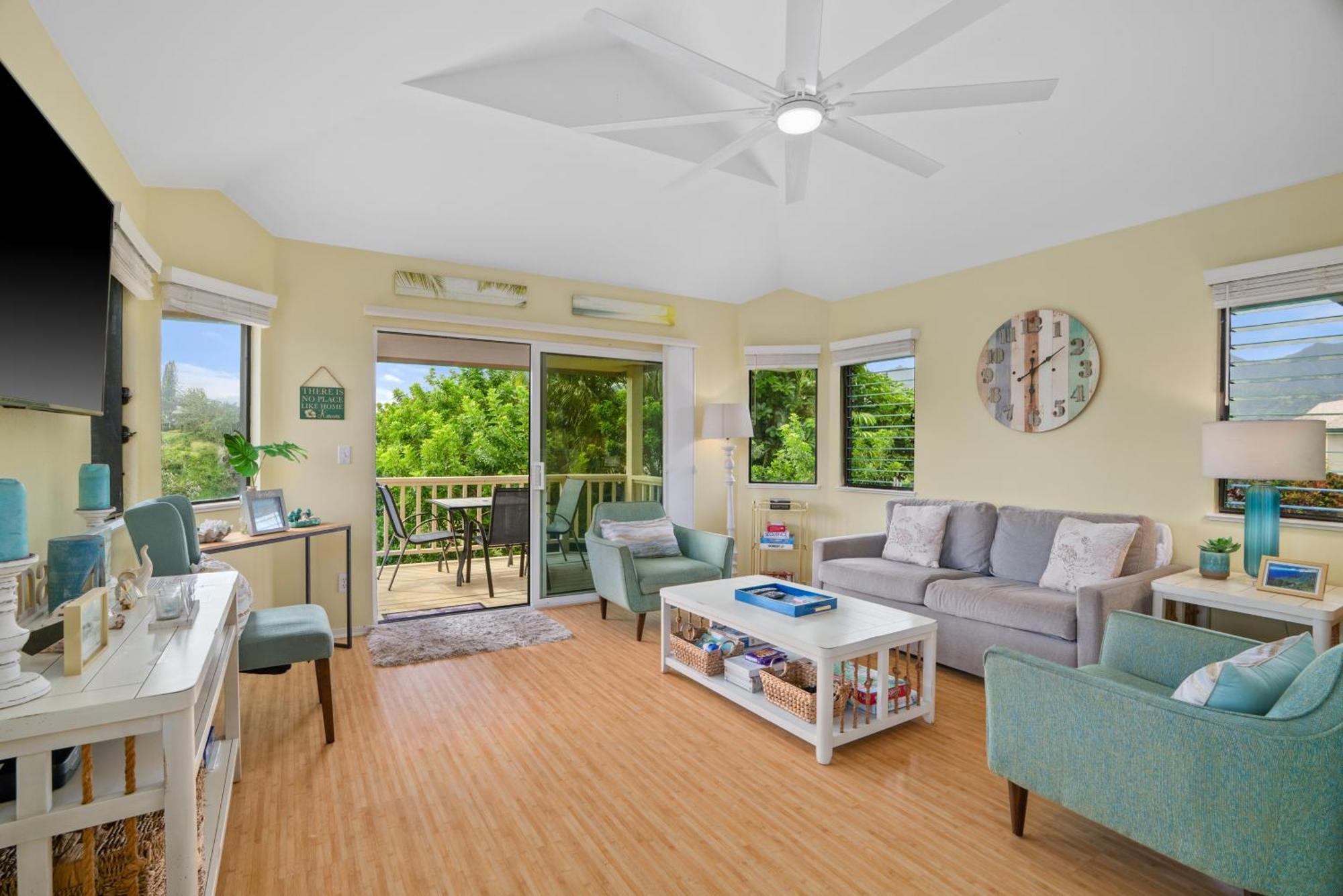 Hanalei Bay Villa Cottage 2Br 2Ba With Mountain Views Hbv24 Princeville Luaran gambar